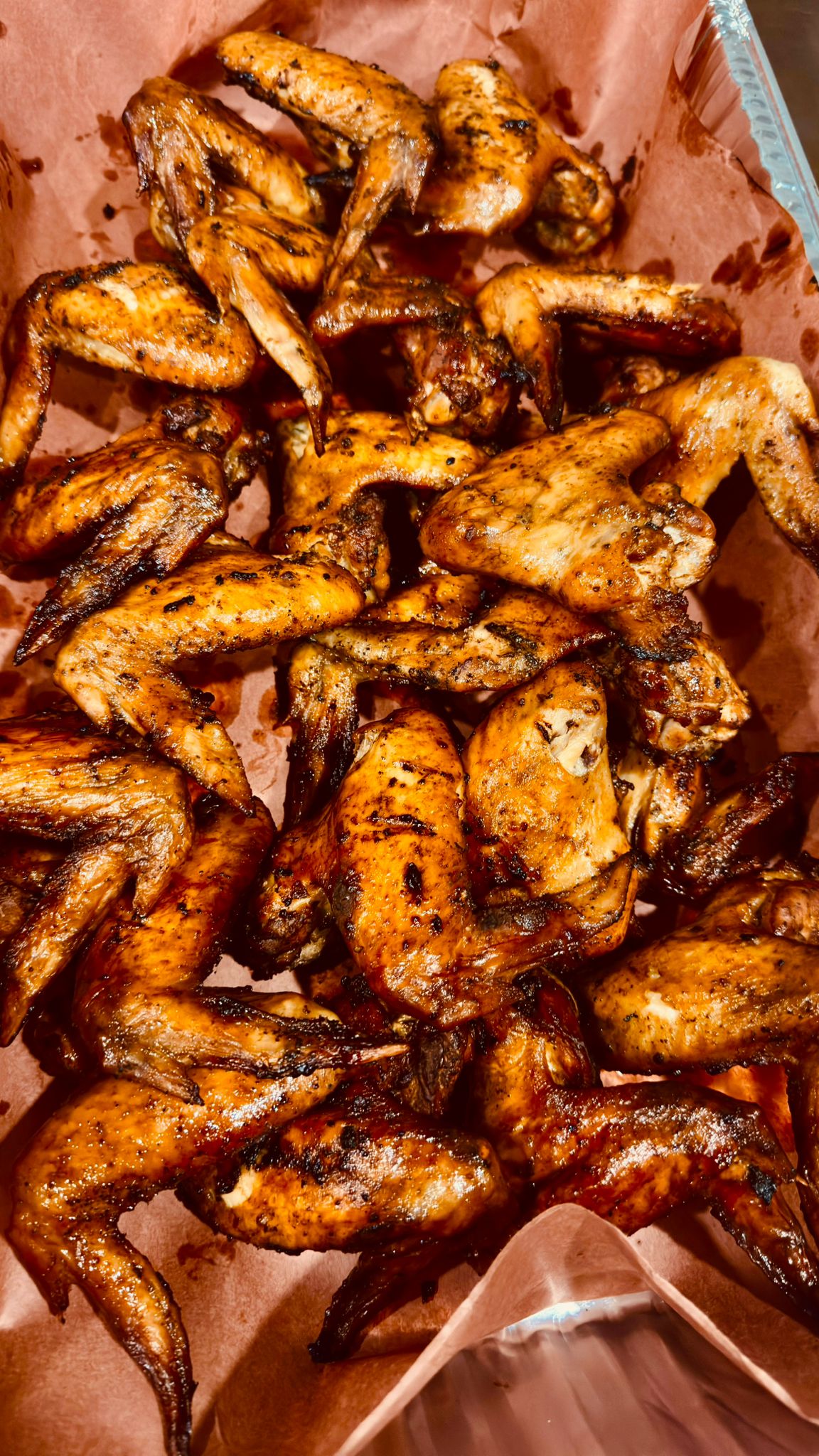 Smoked wings